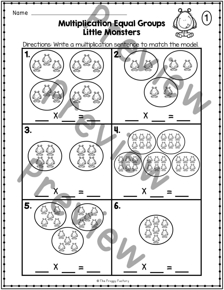 Multiplication Equal Groups Multiplication Worksheets Classful Multiplication Equal Groups Multiplication Worksheets Classful