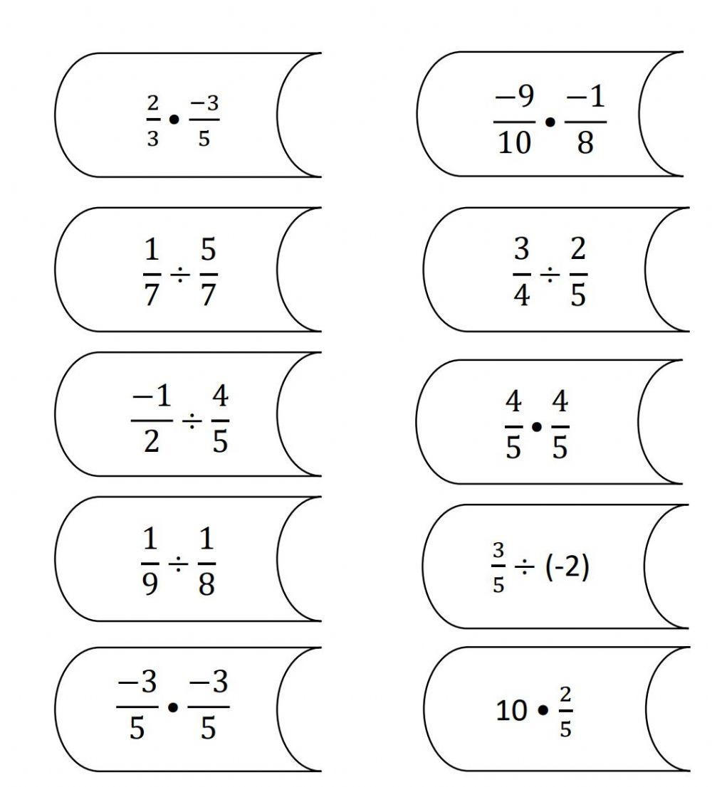 Multiplying And Dividing Rational Numbers Puzzle Online Exercise Worksheets Library Printable Rational Numbers Worksheets