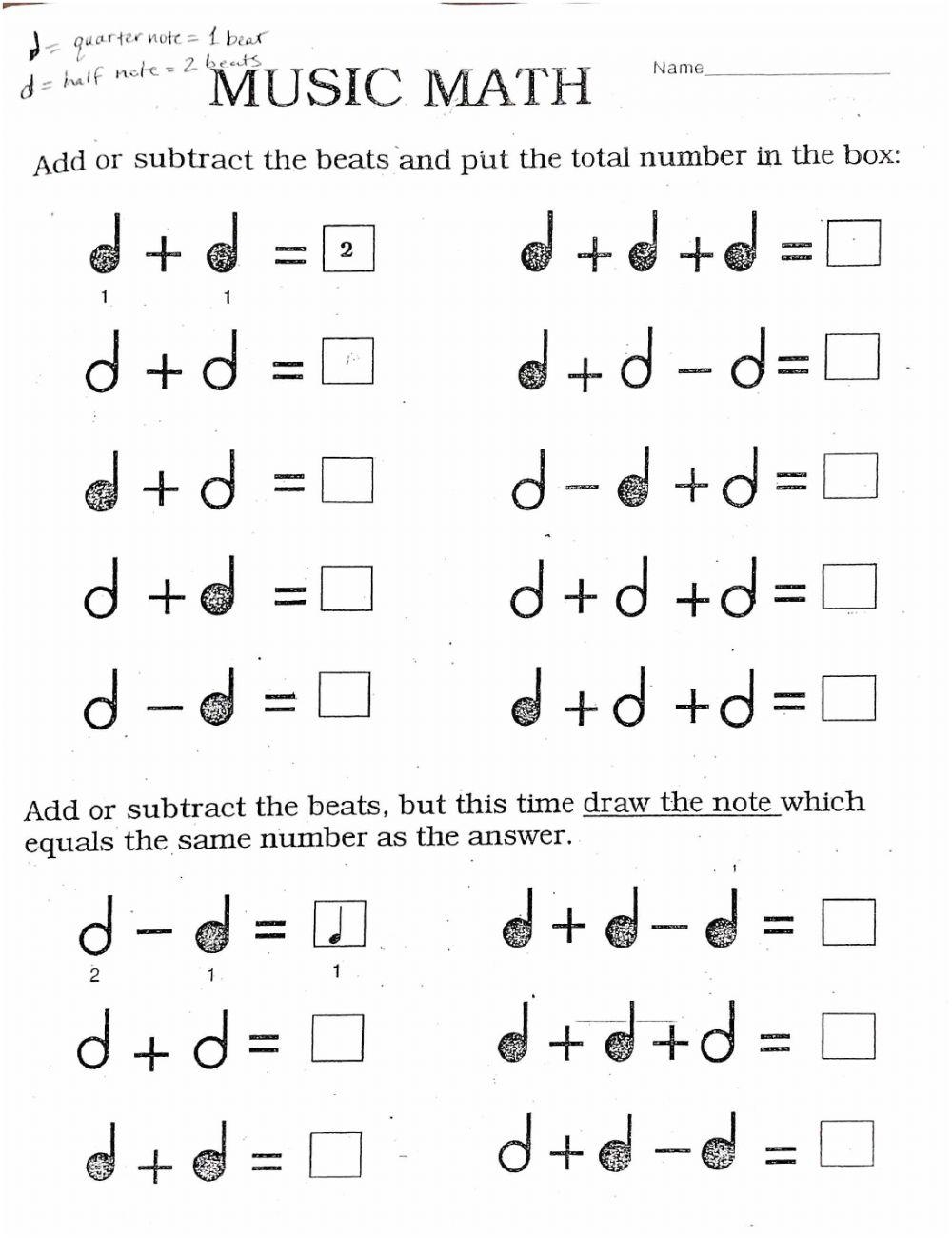Music Math Worksheet Level 1 Mine Online Exercise For Live Worksheets Library Music Math Worksheet Level 1 Mine Online Exercise For Live Worksheets Library