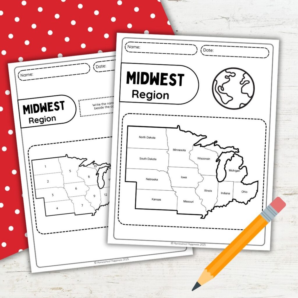 Printable 5 Regions Of The United States Worksheets For Kids Printable 5 Regions Of The United States Worksheets For Kids