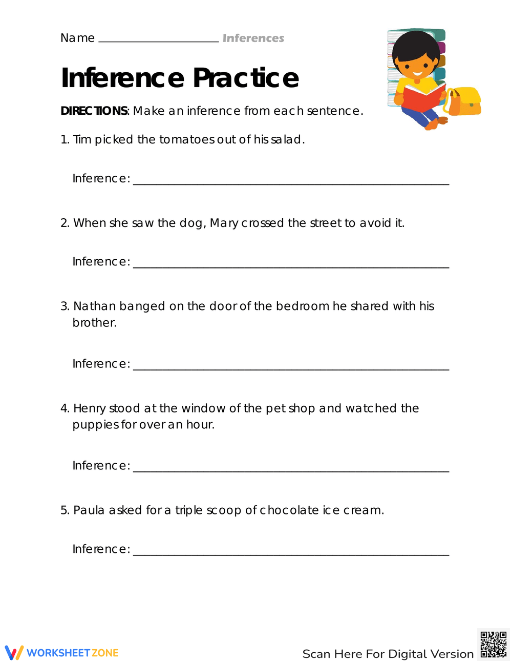 Printable 5th Grade Making Inferences Worksheets Printable 5th Grade Making Inferences Worksheets