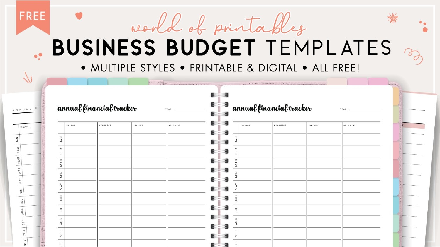 Free Small Business Budget Templates