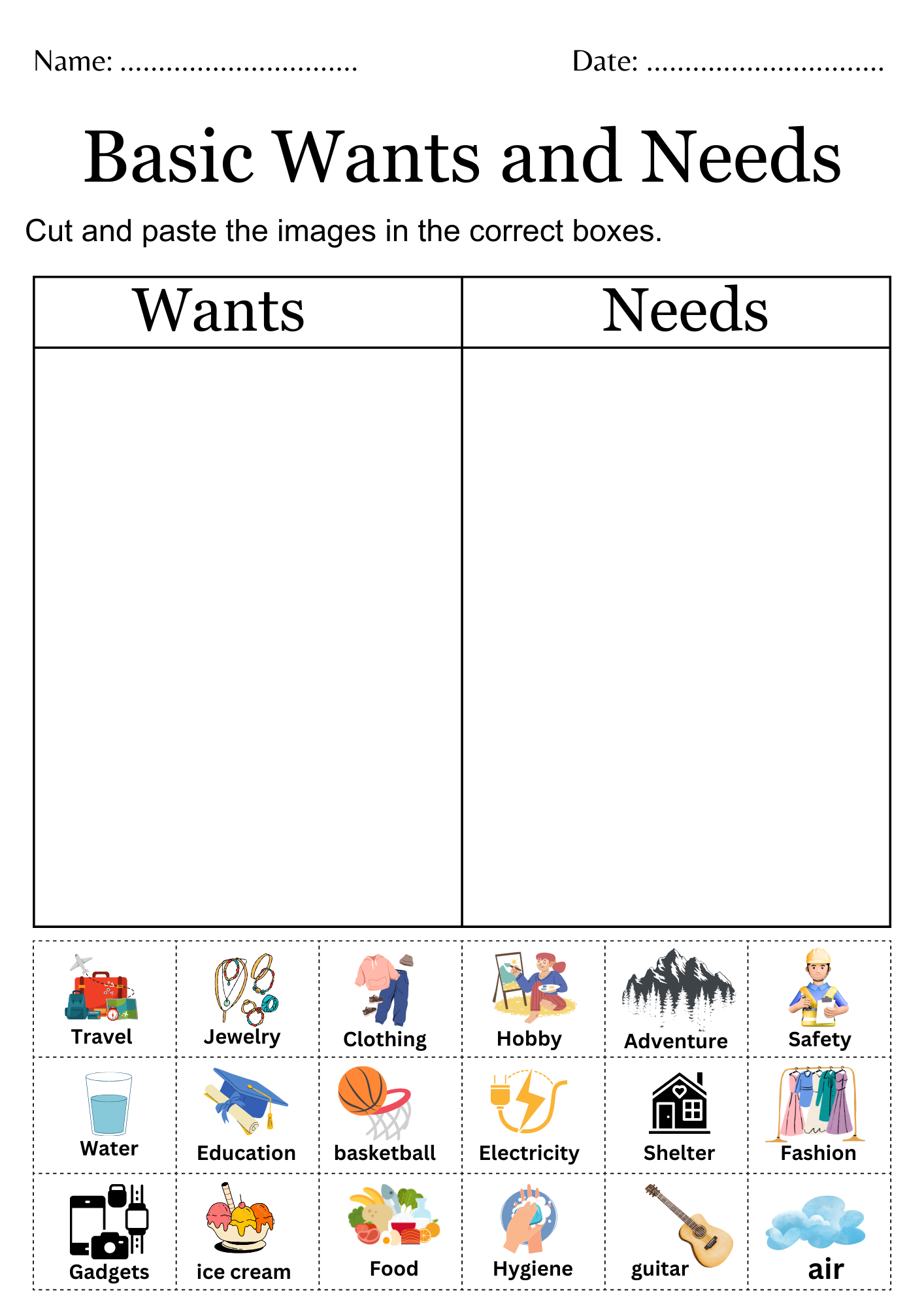 Question Words Worksheet For Grade 1 Or 2 Wh Questions Exercises For Kids Made By Teachers 17 Want Vs Need Worksheet Free Printable For Adults Free PDF At Worksheeto