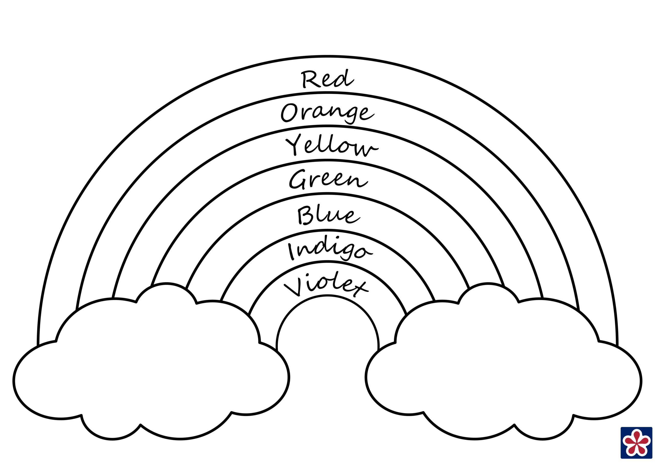 Rainbow Template Activity TeachersMag Unleash Your Child S Creativity With Learning Resources Color Your Own Rainbow Printable