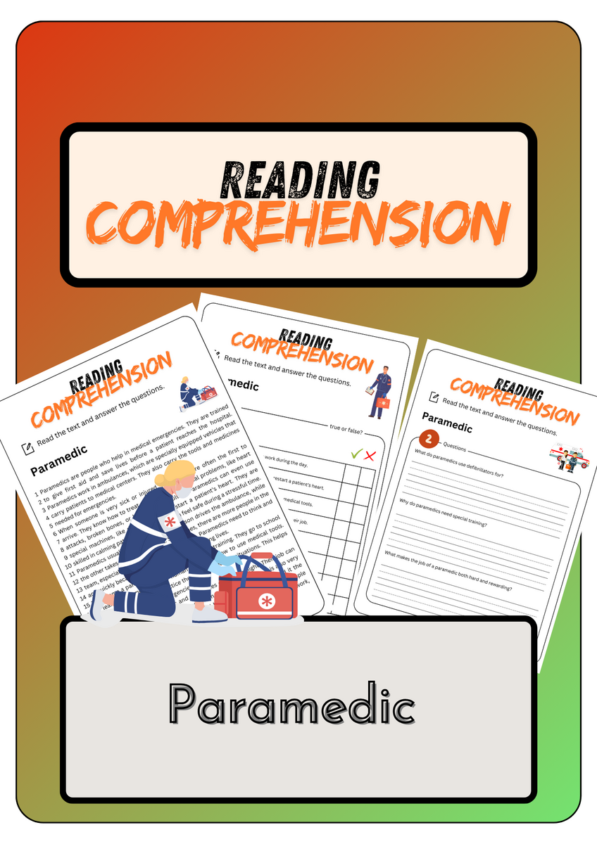 Reading Comprehension Paramedic Solutions Made By Teachers Reading Comprehension Paramedic Solutions Made By Teachers