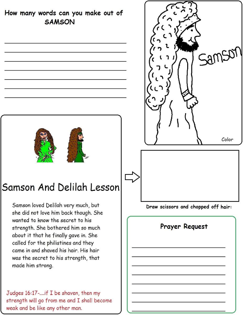 Samson Kidsbible