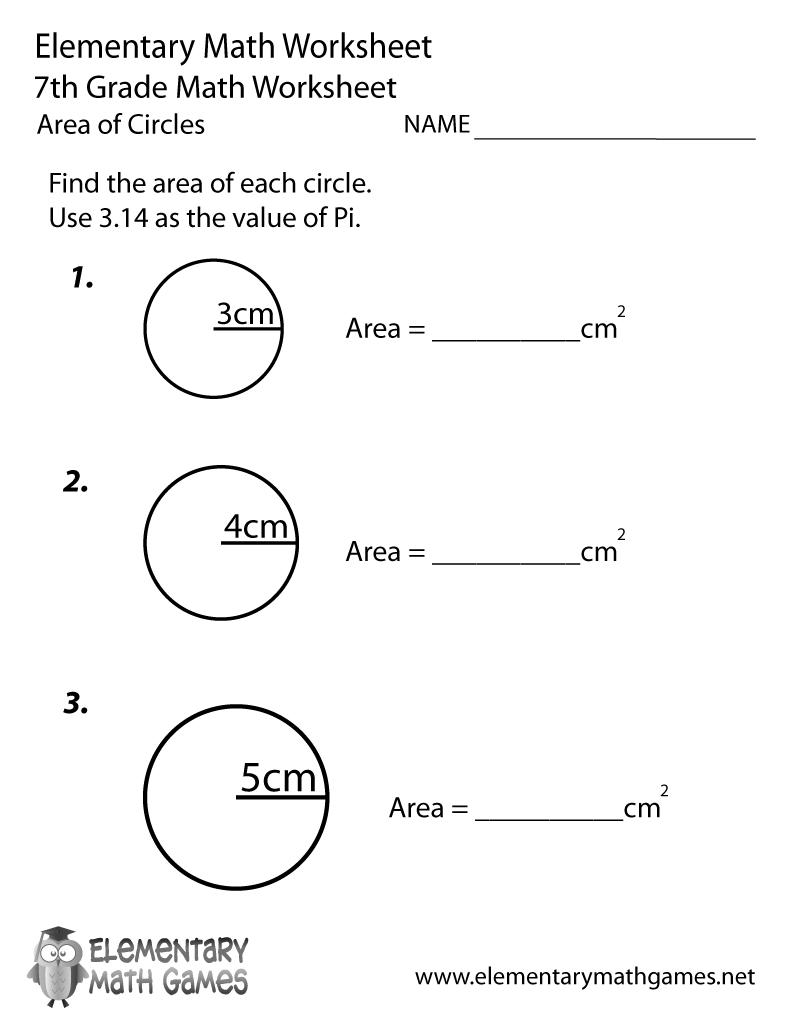 Storyboard That Free Circle Area Circumference Worksheets