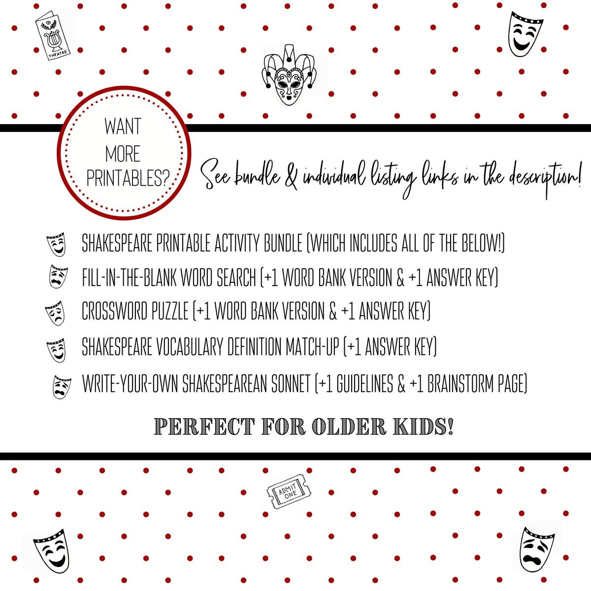 Shakespeare Sonnet Activity Write Your Own Sonnet Printable Etsy Shakespeare Sonnet Activity Write Your Own Sonnet Printable Etsy