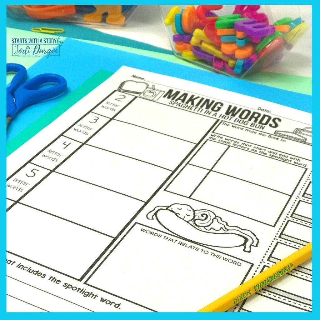 Spaghetti In A Hot Dog Bun Activities And Lesson Plans For 2026 Teaching With Jodi Durgin And Company Spaghetti In A Hot Dog Bun Book Companion Read Aloud Back To School KINDNESS Worksheets Made By Teachers