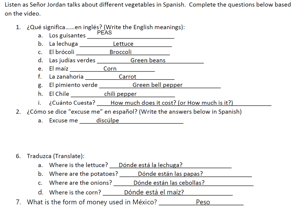 Spanish 1 Easy Peasy All In One High School Spanish 1 Easy Peasy All In One High School