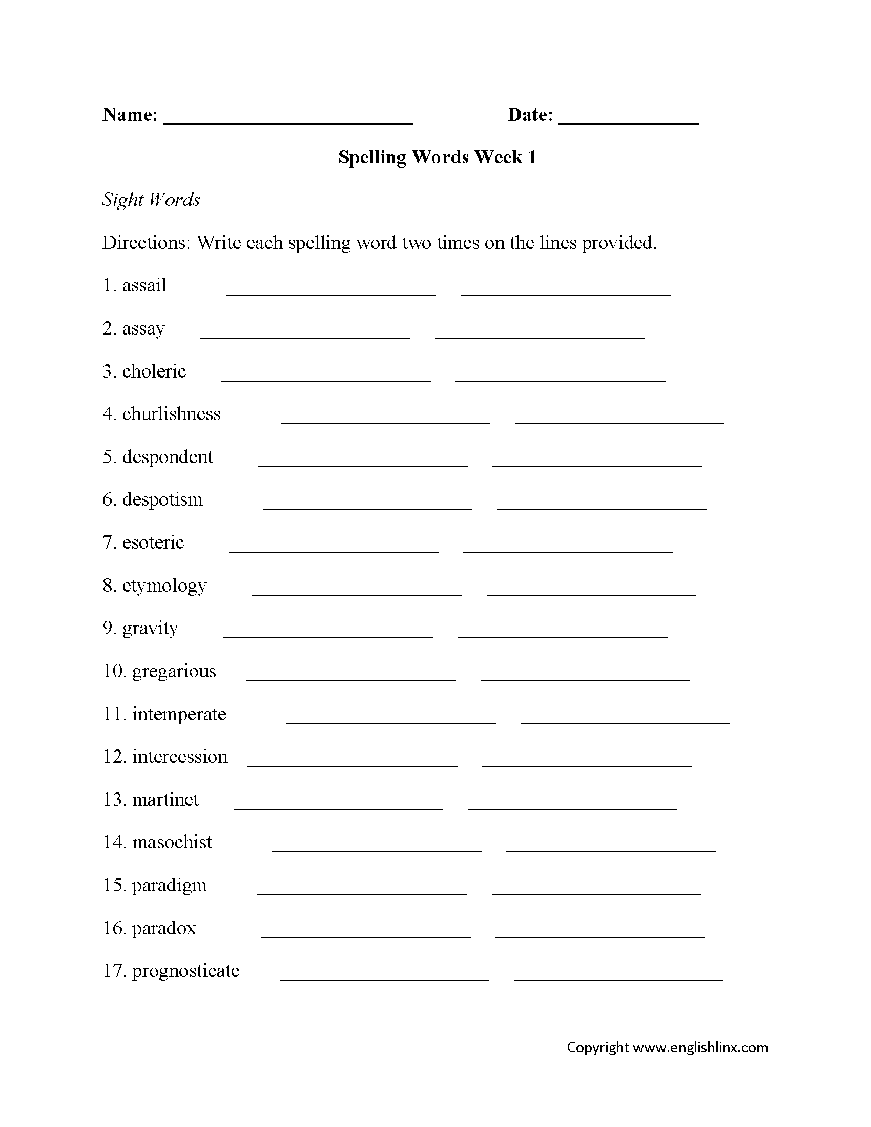 Spelling Worksheets Free Printable Spelling Practice By Grade Spelling Worksheets Free Printable Spelling Practice By Grade