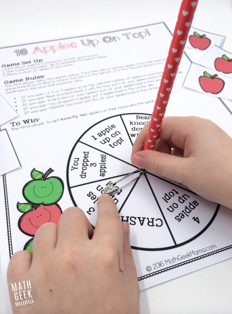 Ten Apples Up On Top Math Game FREE Ten Apples Up On Top Math Game FREE