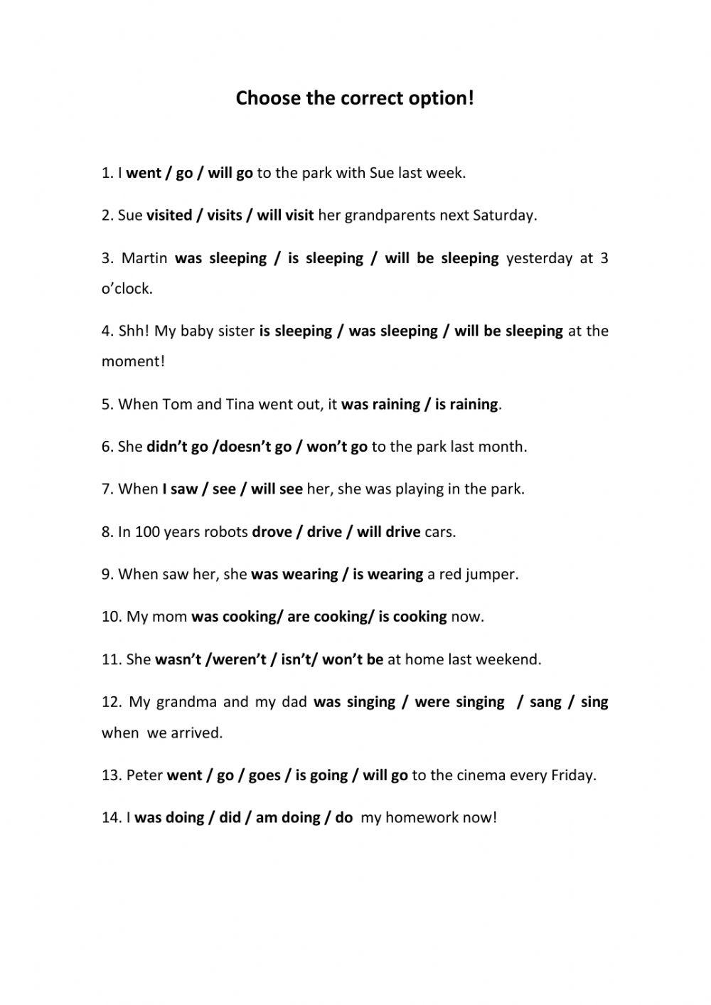 Tenses Activity For Grade 4 Worksheets Library Tenses Activity For Grade 4 Worksheets Library