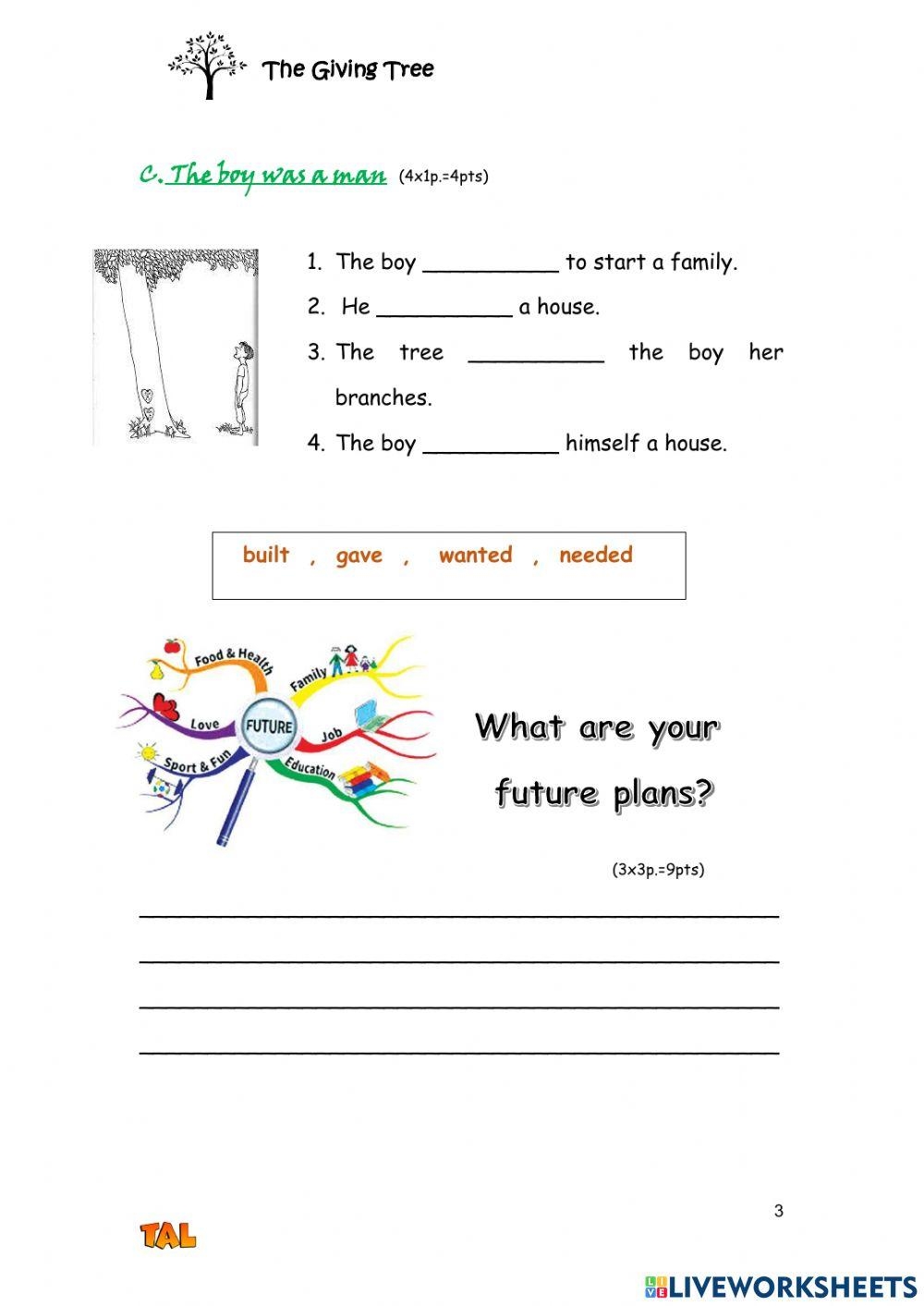 The Giving Tree A Worksheet Worksheets Library The Giving Tree A Worksheet Worksheets Library
