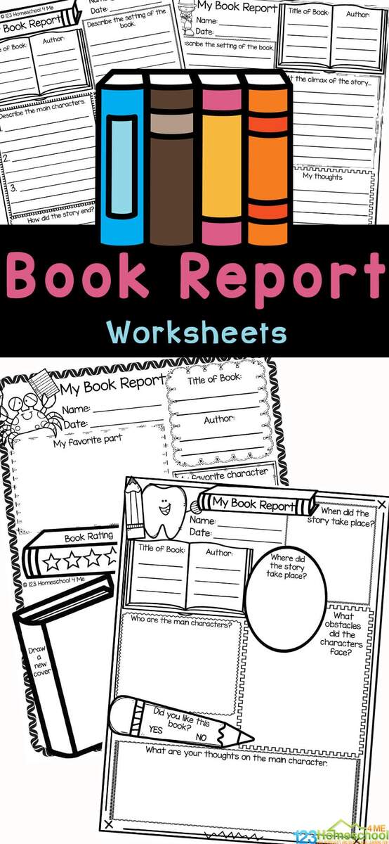 Third Grade Book Report Worksheets Free Homeschool Deals Third Grade Book Report Worksheets Free Homeschool Deals