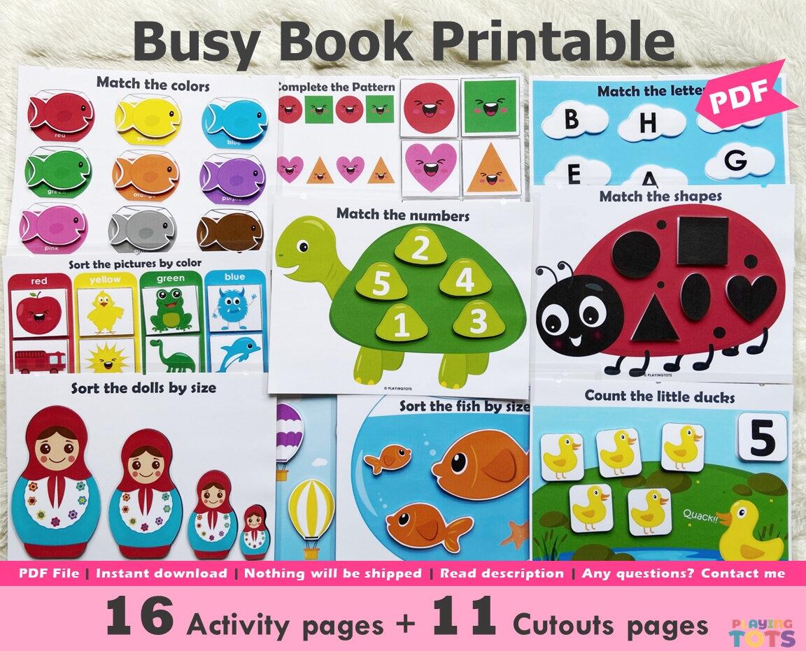 Printable Learning Binder For September Preschool Pre K