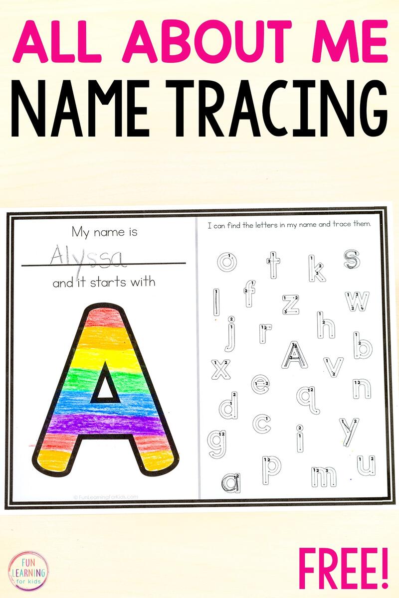 Tracing The Letters In My Name Worksheets 310 Free Editable And Printable Name Tracing Worksheets Worksheets Library
