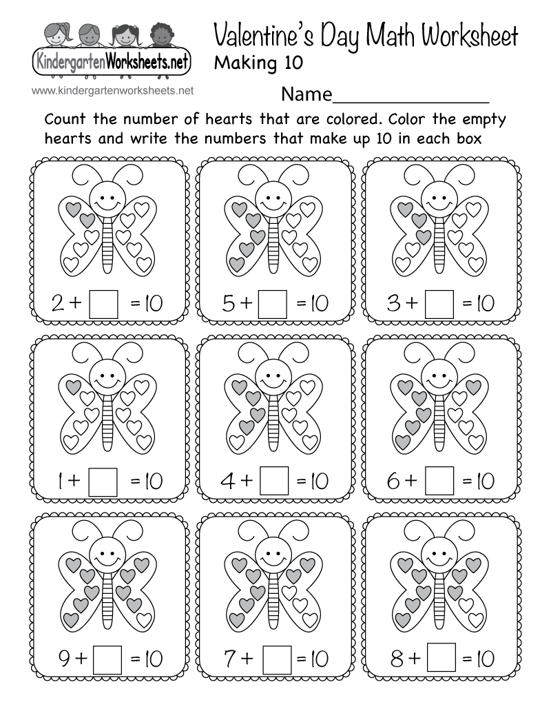History Of Valentine S Valentines Day Math Free Kids Printables Kids Library Worksheet Pdf