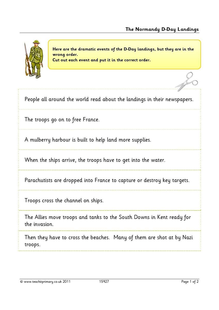 W Kanyae Lees D Day Station Activity 4333900 Pdf D Day Worksheets Library