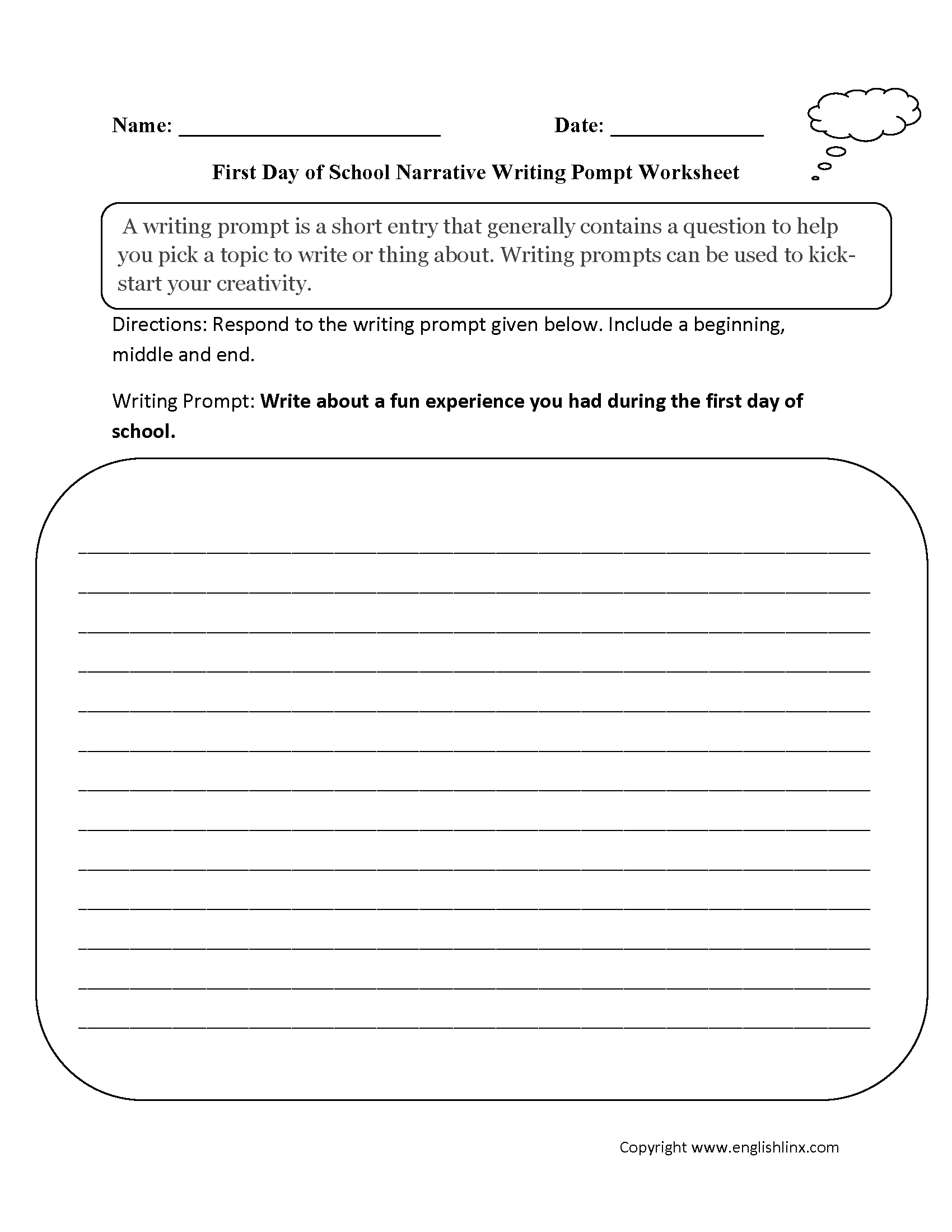 Writing Prompts Worksheets Narrative Writing Prompts Worksheets Writing Prompts Worksheets Narrative Writing Prompts Worksheets
